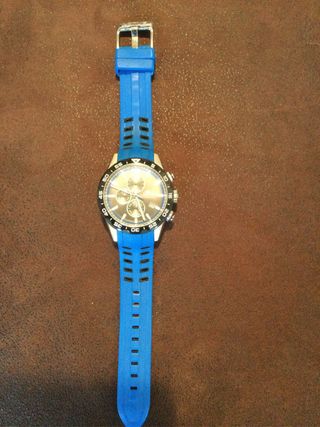 Reloj Lotus Cronógrafo Azul y Negro