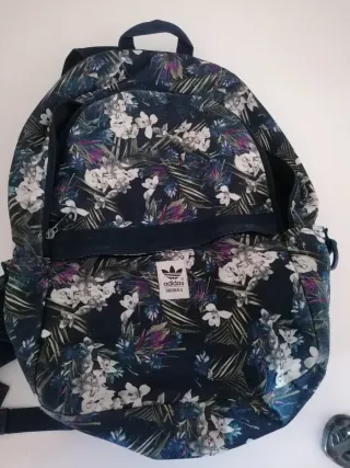 Mochila Adidas Original Estampado Floral