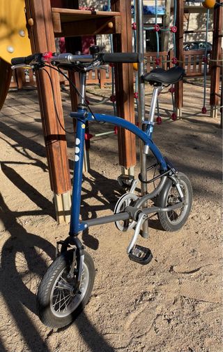 Bicicleta pieghevole Ossby Blu