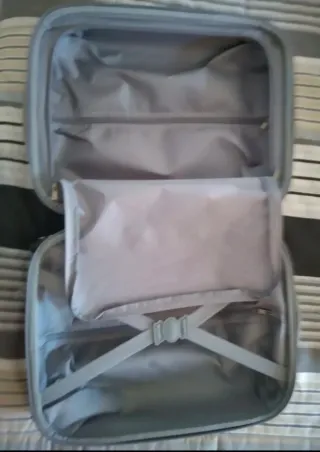 Maleta de fin de semana roja