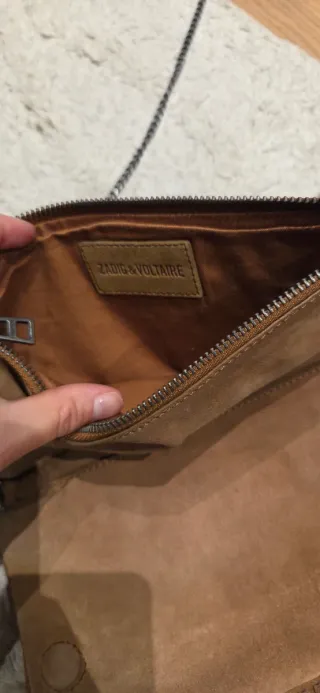 Bolso Zadig & Voltaire ante flecos y pedrería