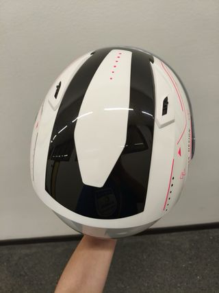 Casco HJC C15 Blanco Rosa talla XS