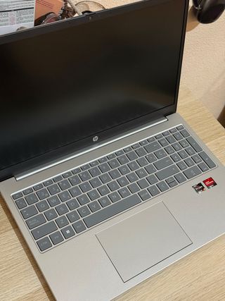 Ordenador Portátil HP 15-gris/plateado