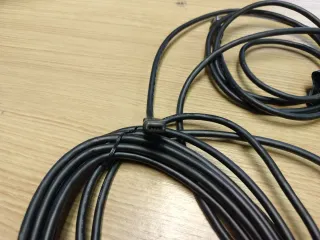 Cable USB Macho-Macho Negro