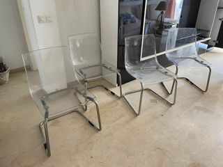 Sedie trasparenti IKEA