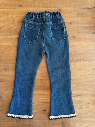 Vaqueros forrados invierno niña