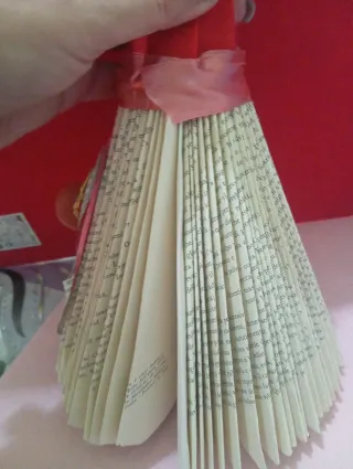 Babbo Natale decorazione libro