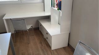 Dormitorio juvenil completo blanco