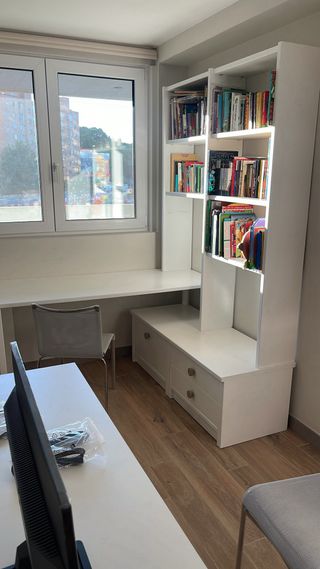 Dormitorio juvenil completo blanco