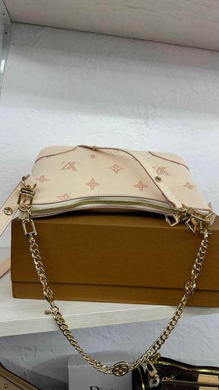 Bolso Louis Vuitton Beige y Rosa