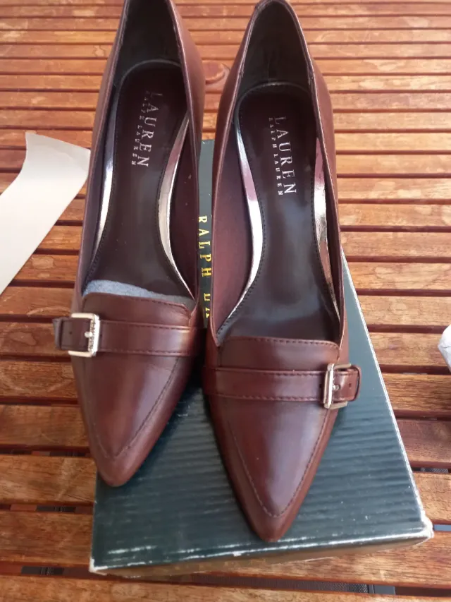 Zapatos de tacón Ralph Lauren marrones