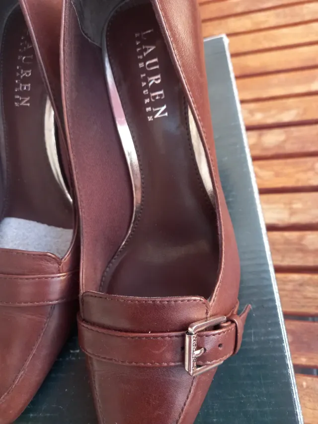 Zapatos de tacón Ralph Lauren marrones