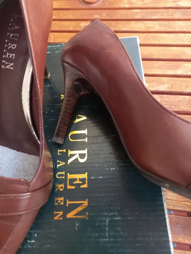 Zapatos de tacón Ralph Lauren marrones