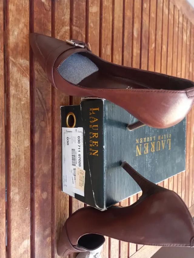 Zapatos de tacón Ralph Lauren marrones