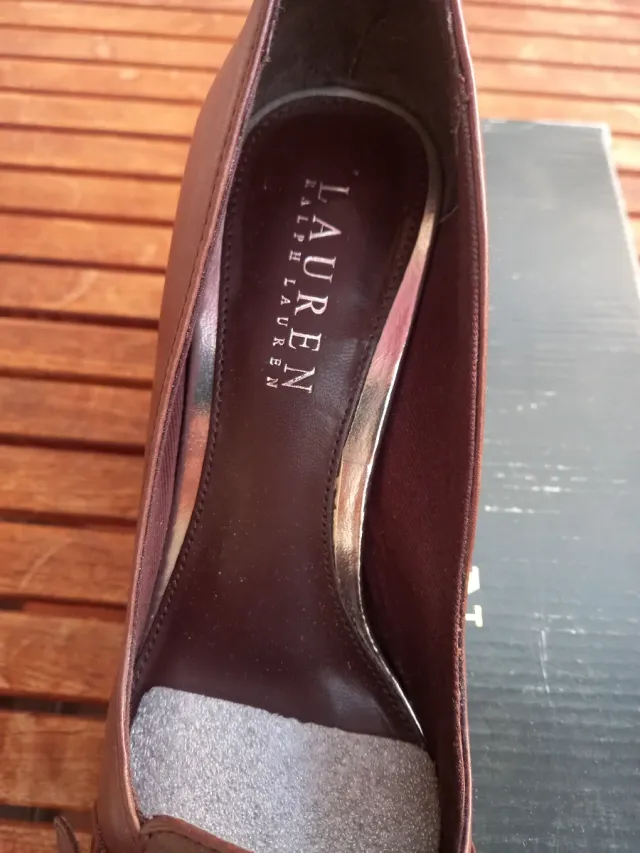 Zapatos de tacón Ralph Lauren marrones