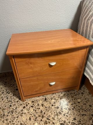 Cabecero cama 150 + mesitas de noche + sinfonier