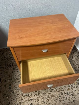 Cabecero cama 150 + mesitas de noche + sinfonier