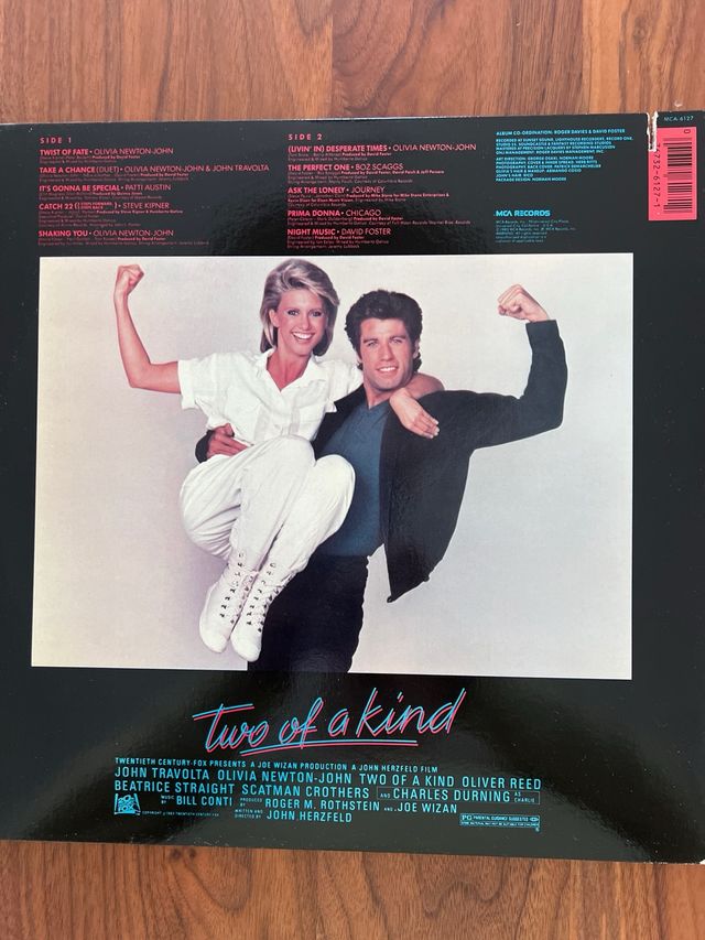 Vinilo Two of a Kind - Banda Sonora Original
