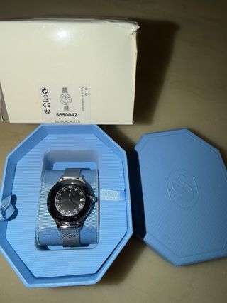 Orologio Swarovski 5650042 Nero/Argento