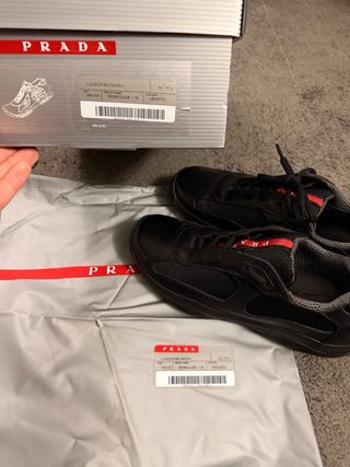 Scarpe Prada American Cup Nere