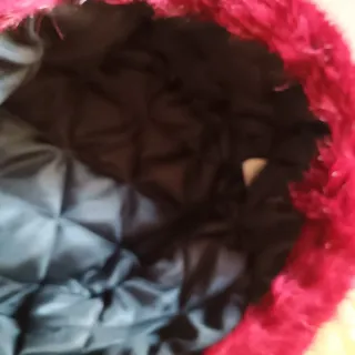 Colbacco Borgogna Ecopelliccia Tg. Unica