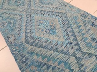 Tappeto Kilim Afghano 297x81 cm