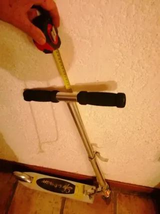 Patinete de aluminio