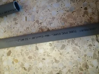 Tuberia desagüe PVC gris