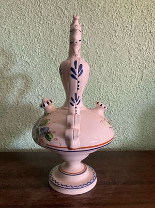 Jarra Talavera pintada a mano