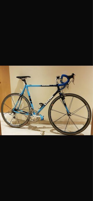 Bicicleta Look Clásica Azul