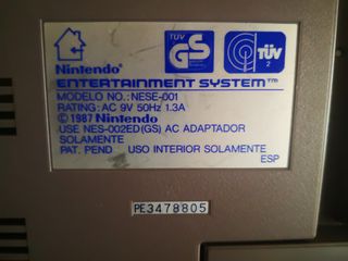 Nintendo NES Original España + caja