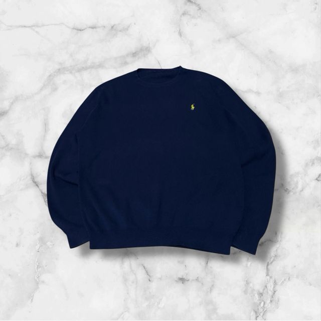 Jersey Polo Ralph Lauren Azul Marino XXL