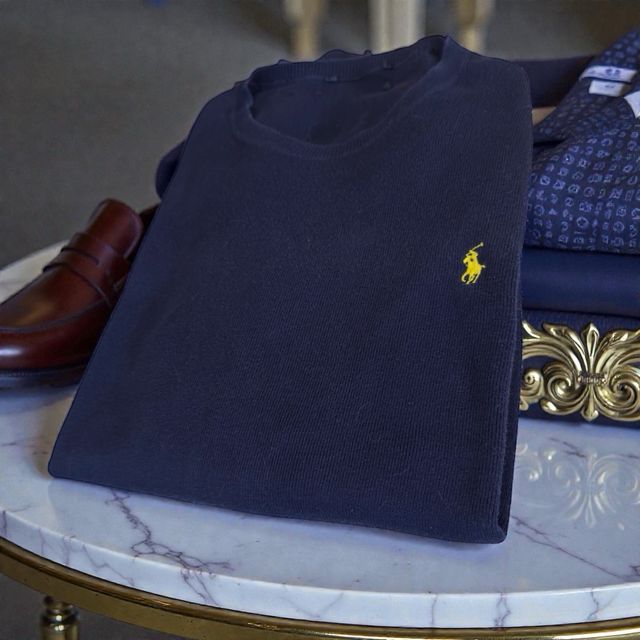 Jersey Polo Ralph Lauren Azul Marino XXL