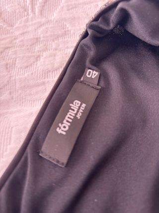 Vestido de fiesta lentejuelas plateadas