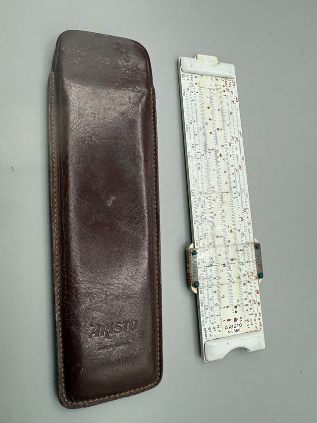 Regla de cálculo Aristo Nr868 Made in Germany