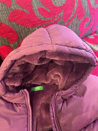 Plumífero United Colors of Benetton Morado M