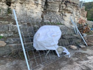 Valla metálica provisional para obras