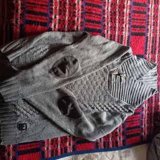 2 Cárdigan hombre talla L