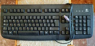 Teclado Logitech Negro Ordenador