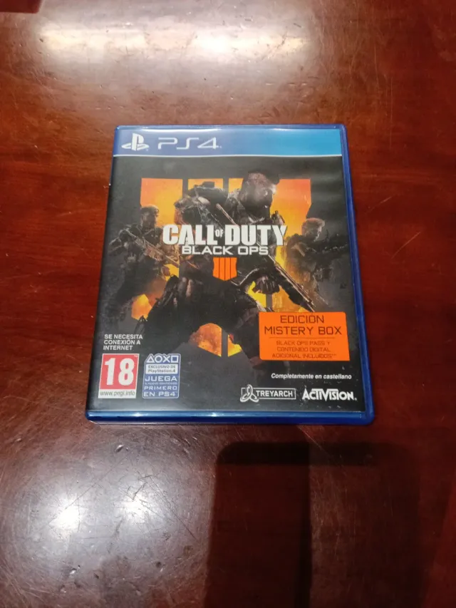 Call of Duty Black Ops 4 PS4 Edición Mystery Box