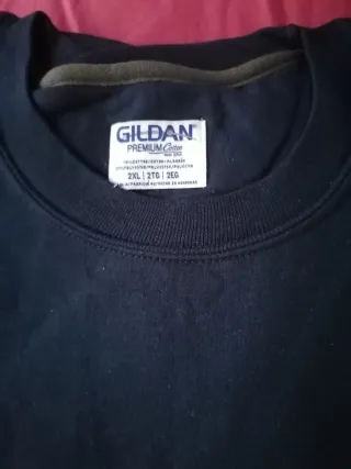 Sudadera azul con cremallera 4XL