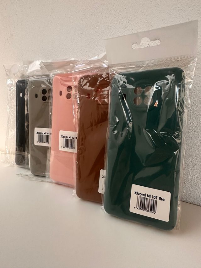 Fundas Xiaomi Mi 10T Lite silicona y colores