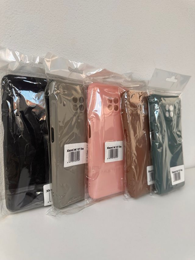 Fundas Xiaomi Mi 10T Lite silicona y colores
