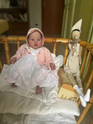 Bambola reborn artigianale nuova