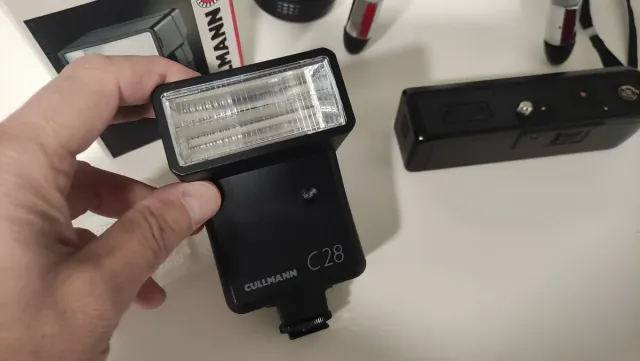 Varios artículos de fotografía.