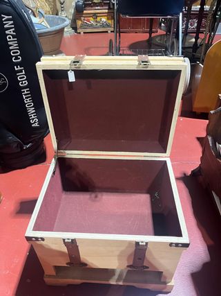 Bonita caja de madera