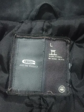 Chaquetón G-Star RAW Talla L Negro