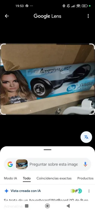 Patinete Eléctrico iWatboard i10