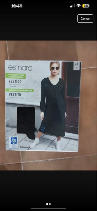 Vestido Esmara Negro Talla l/40