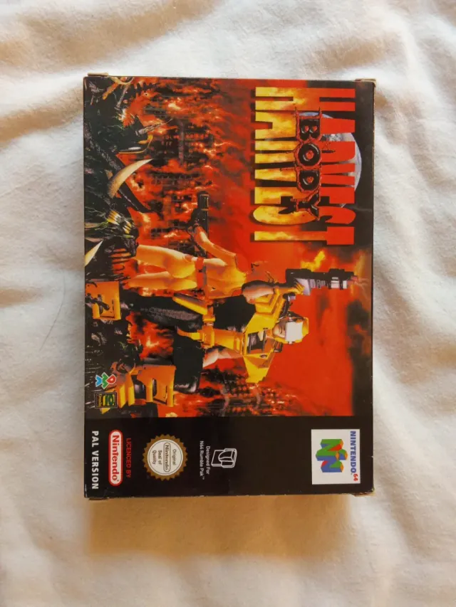Versione PAL di Body Harvest per N64